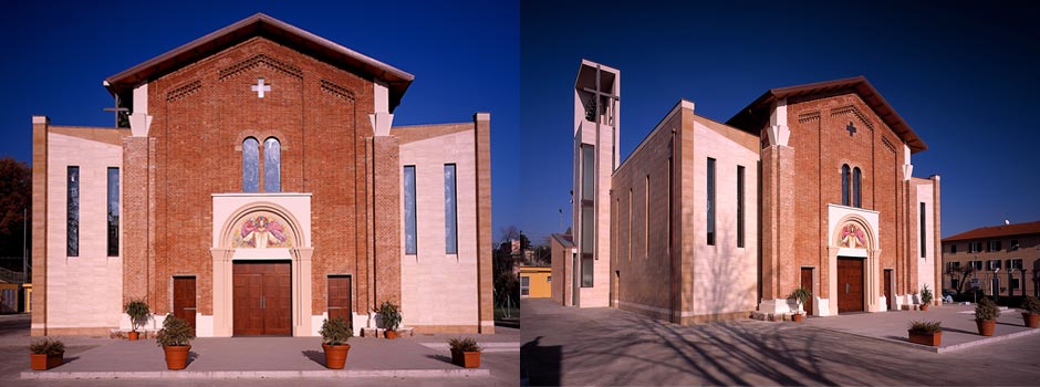 Chiesa del quartiere Soria - Pesaro